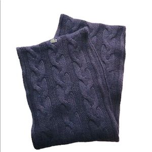 Lacoste wool cashmere blend infinity scarf